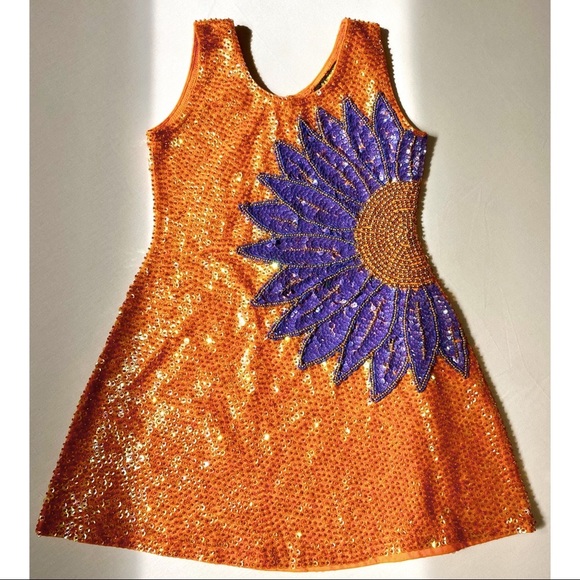 Little Attitudes Sequins Dress by Debra - Picture 1 of 4